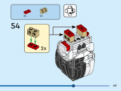 LEGO 40620 instructions page 49 – build guide