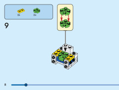 LEGO 40620 instructions page 8 – build guide