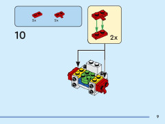 LEGO 40620 instructions page 9 – build guide