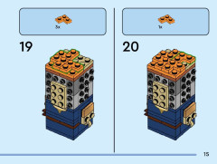 LEGO 40621 instructions page 15 – build guide