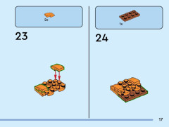 LEGO 40621 instructions page 17 – build guide