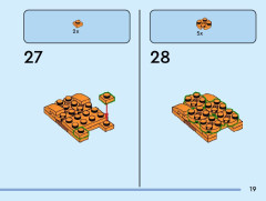 LEGO 40621 instructions page 19 – build guide