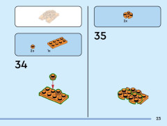 LEGO 40621 instructions page 23 – build guide