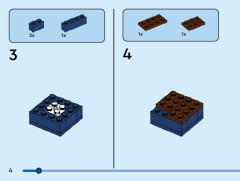 LEGO 40621 instructions page 4 – build guide