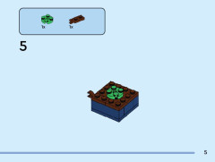 LEGO 40621 instructions page 5 – build guide