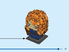 LEGO 40621 instructions page 51 – build guide