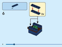 LEGO 40621 instructions page 6 – build guide