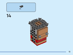 LEGO 40621 instructions page 13 – build guide