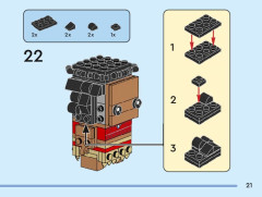 LEGO 40621 instructions page 21 – build guide