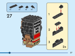 LEGO 40621 instructions page 27 – build guide