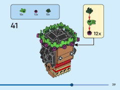 LEGO 40621 instructions page 39 – build guide