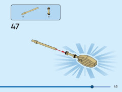 LEGO 40621 instructions page 43 – build guide