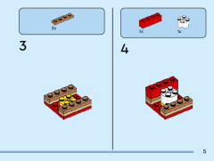 LEGO 40621 instructions page 5 – build guide