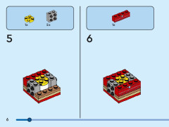 LEGO 40621 instructions page 6 – build guide