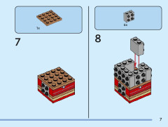LEGO 40621 instructions page 7 – build guide