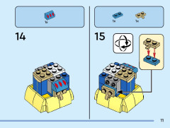 LEGO 40622 instructions page 11 – build guide