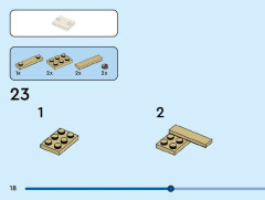 LEGO 40622 instructions page 18 – build guide