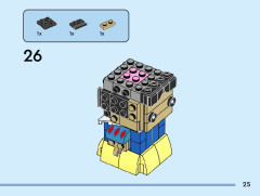 LEGO 40622 instructions page 25 – build guide