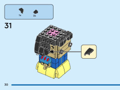 LEGO 40622 instructions page 30 – build guide