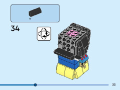 LEGO 40622 instructions page 33 – build guide