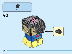 LEGO 40622 instructions page 40 – build guide