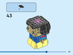 LEGO 40622 instructions page 43 – build guide