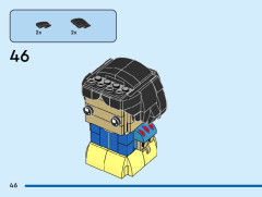 LEGO 40622 instructions page 46 – build guide