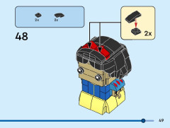 LEGO 40622 instructions page 49 – build guide