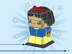 LEGO 40622 instructions page 51 – build guide