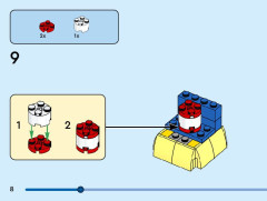LEGO 40622 instructions page 8 – build guide