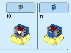LEGO 40622 instructions page 9 – build guide