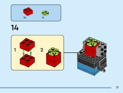 LEGO 40622 instructions page 11 – build guide