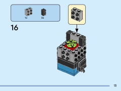 LEGO 40622 instructions page 13 – build guide