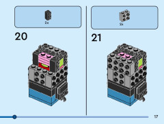 LEGO 40622 instructions page 17 – build guide