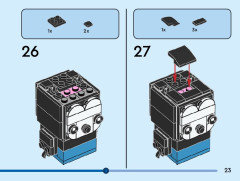 LEGO 40622 instructions page 23 – build guide