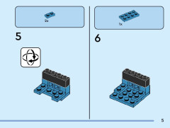 LEGO 40622 instructions page 5 – build guide