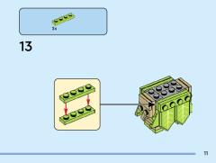 LEGO 40622 instructions page 11 – build guide