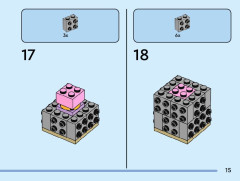 LEGO 40622 instructions page 15 – build guide