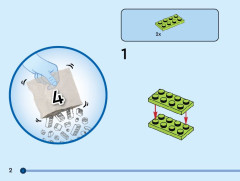 LEGO 40622 instructions page 2 – build guide