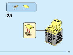 LEGO 40622 instructions page 21 – build guide