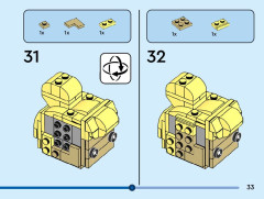LEGO 40622 instructions page 33 – build guide