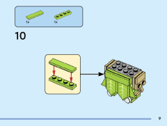 LEGO 40622 instructions page 9 – build guide