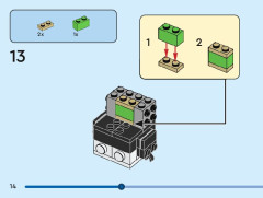 LEGO 40622 instructions page 14 – build guide