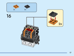 LEGO 40622 instructions page 17 – build guide