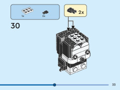 LEGO 40622 instructions page 33 – build guide