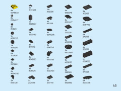 LEGO 40622 instructions page 45 – build guide