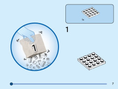 LEGO 40622 instructions page 7 – build guide
