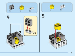 LEGO 40622 instructions page 9 – build guide