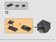 LEGO 40623 instructions page 11 – build guide