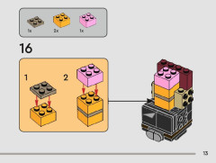 LEGO 40623 instructions page 13 – build guide